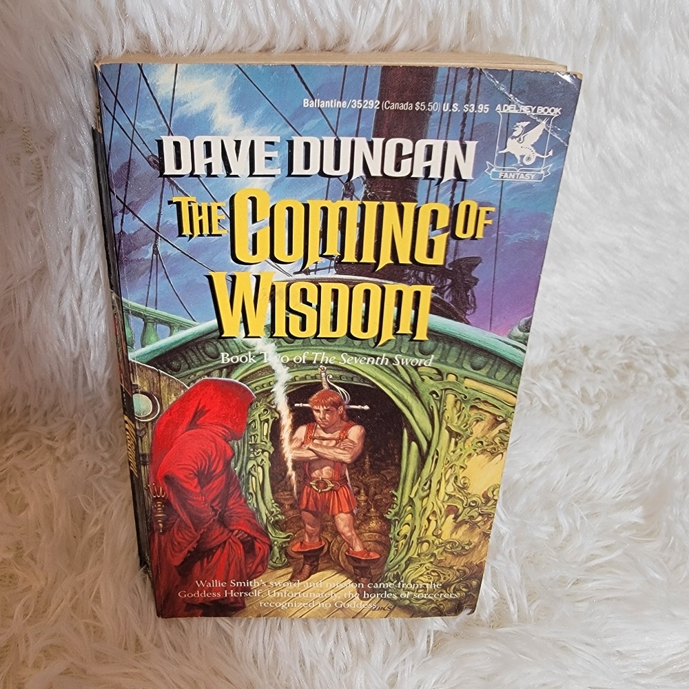 1988 The Coming Of Wisdom PB (Book two of the seventh sword) Dave Duncan